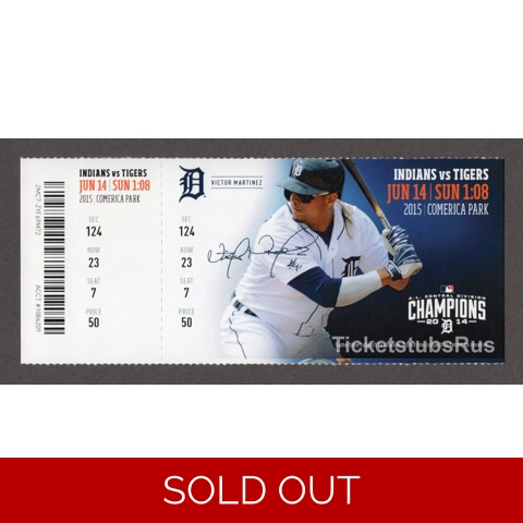FRANCISCO LINDOR MLB DEBUT & 1st HIT 2015 Indians @ Tigers 6/14 Full Ticket MINT